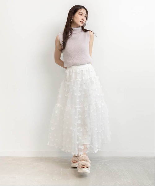 RANDA（ランダ）の「キルティングファースポーツサンダル（サンダル・レディース・グレー/ベージュ/アイボリー・L/S/M）」の12枚目の写真