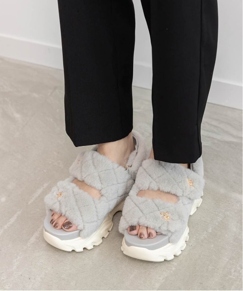 キルティングファースポーツサンダル（サンダル）｜RANDA（ランダ）の