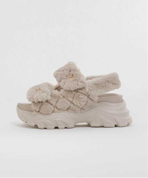 キルティングファースポーツサンダル（サンダル）｜RANDA（ランダ）の