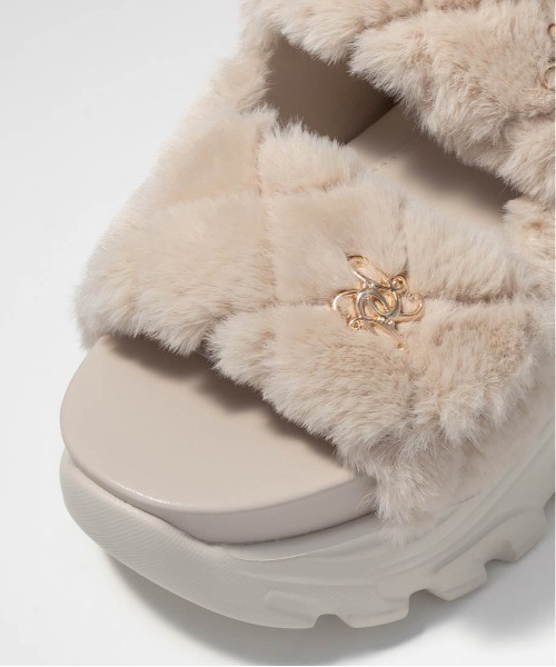 キルティングファースポーツサンダル（サンダル）｜RANDA（ランダ）の