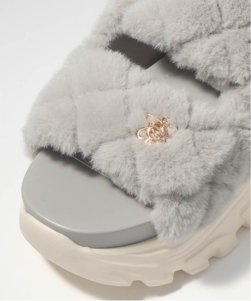 キルティングファースポーツサンダル（サンダル）｜RANDA（ランダ）の