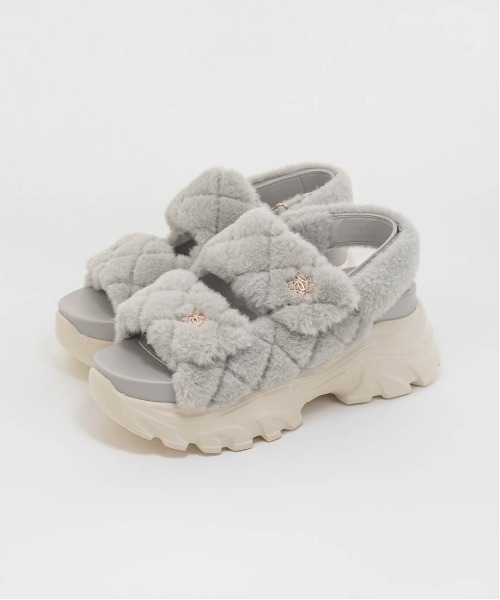 キルティングファースポーツサンダル（サンダル）｜RANDA（ランダ）の