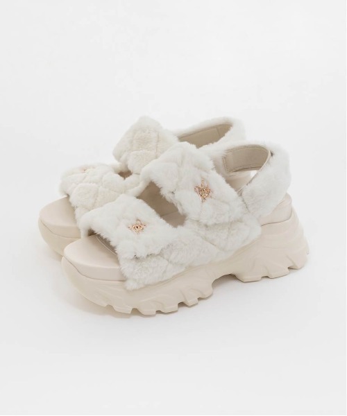 キルティングファースポーツサンダル（サンダル）｜RANDA（ランダ）の