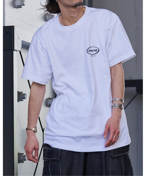 MODISH GAZE(モディシュガゼ)の「【MODISH GAZE】スモーキングガール SIT BACK AND RELAX半袖Tシャツ(Tシャツ/カットソー・メンズ・ブラック/ネイビー/ネイビー×ホワイト/ホワイト・MEDIUM/X-LARGE/LARGE)」の9枚目の写真