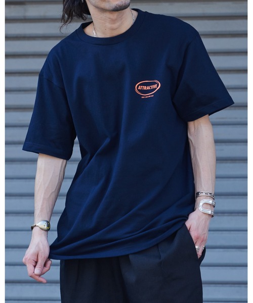 MODISH GAZE(モディシュガゼ)の「【MODISH GAZE】スモーキングガール SIT BACK AND RELAX半袖Tシャツ(Tシャツ/カットソー・メンズ・ブラック/ネイビー/ネイビー×ホワイト/ホワイト・MEDIUM/X-LARGE/LARGE)」の19枚目の写真