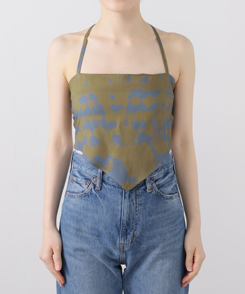 JOURNAL STANDARD(ジャーナルスタンダード)の「【OAS/オーエーエス】Highland Avonela Crop Top(シャツ/ブラウス・レディース・オリーブ・MEDIUM)」の5枚目の写真