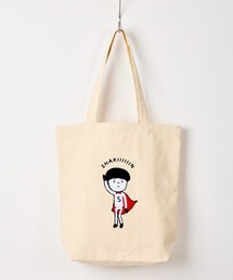 【 Sちゃんまん / エスチャンマン 】サガラ刺繍縦トート S-CHANMAN MMI