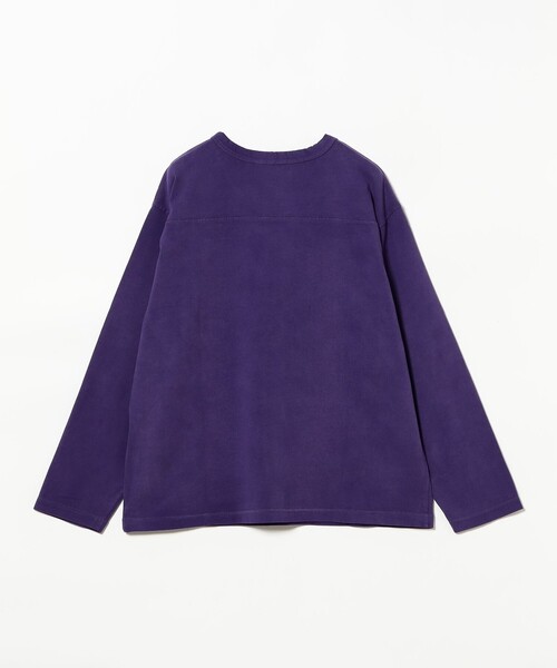 B:MING by BEAMS（ビーミングバイビームス）の「フェード フットボール Vネック Tシャツ（Tシャツ/カットソー・メンズ・パープル/ブラック系その他4・SMALL/MEDIUM/LARGE/X-LARGE）」の16枚目の写真