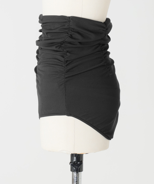 AP STUDIO（エーピーストゥディオ）の「【DAWN/ダン】BIKINI SHORTS（水着・レディース・チャコールグレー/ブラック/キャメル・38/36）」の9枚目の写真