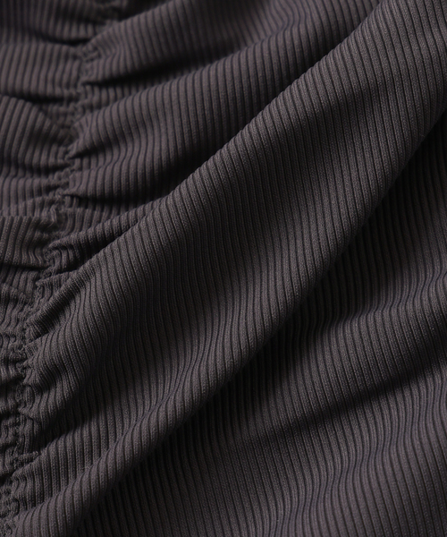 AP STUDIO（エーピーストゥディオ）の「【DAWN/ダン】BIKINI SHORTS（水着・レディース・チャコールグレー/ブラック/キャメル・38/36）」の15枚目の写真