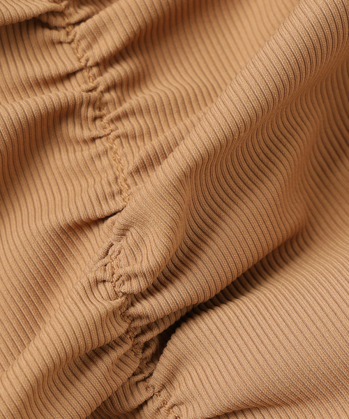 AP STUDIO（エーピーストゥディオ）の「【DAWN/ダン】BIKINI SHORTS（水着・レディース・チャコールグレー/ブラック/キャメル・38/36）」の16枚目の写真