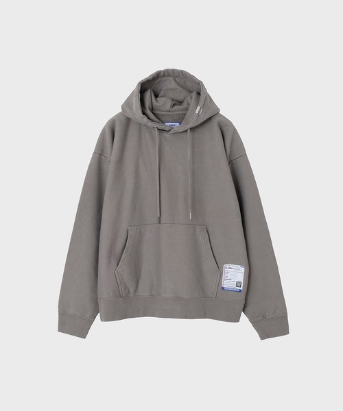 MIHARAYASUHIRO(ミハラヤスヒロ)の「【MIHARAYASUHIRO/ミハラヤスヒロ】HOODED PULLOVER(French Terry Hooded Swaetshirt)(パーカー・メンズ・ホワイト/ライトグレー・44/50)」の1枚目の写真