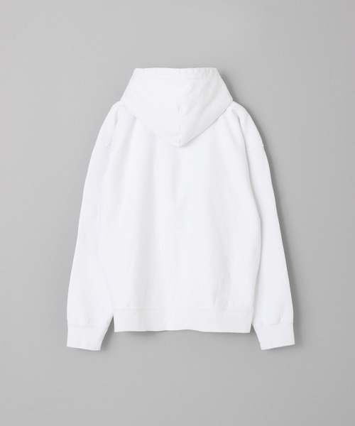 MIHARAYASUHIRO(ミハラヤスヒロ)の「【MIHARAYASUHIRO/ミハラヤスヒロ】HOODED PULLOVER(French Terry Hooded Swaetshirt)(パーカー・メンズ・ホワイト/ライトグレー・44/50)」の4枚目の写真