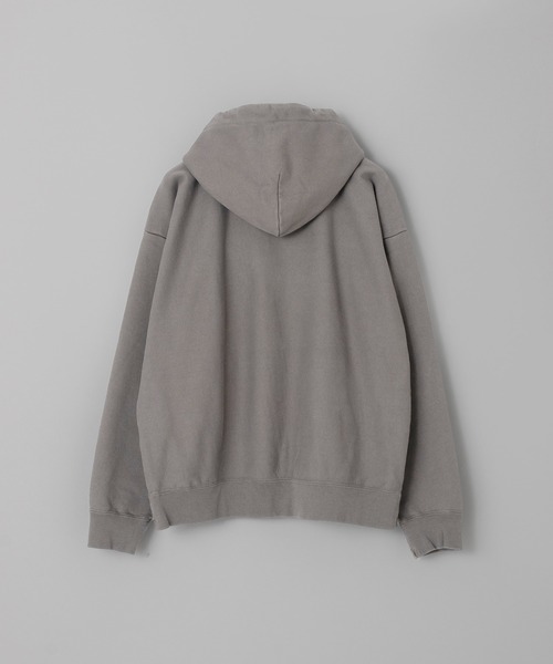 MIHARAYASUHIRO(ミハラヤスヒロ)の「【MIHARAYASUHIRO/ミハラヤスヒロ】HOODED PULLOVER(French Terry Hooded Swaetshirt)(パーカー・メンズ・ホワイト/ライトグレー・44/50)」の3枚目の写真