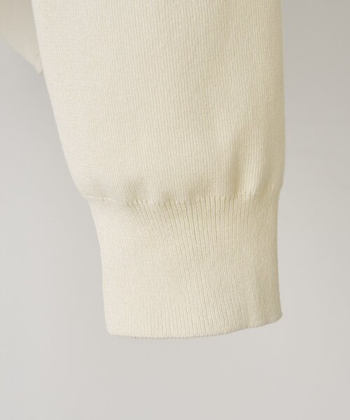 BEARDSLEY（ビアズリー）の「シンプルVニット（ニット/セーター・レディース・ブラック/アイボリー・FREE）」の13枚目の写真