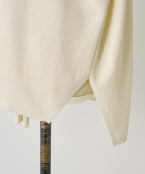 BEARDSLEY（ビアズリー）の「シンプルVニット（ニット/セーター・レディース・ブラック/アイボリー・FREE）」の14枚目の写真