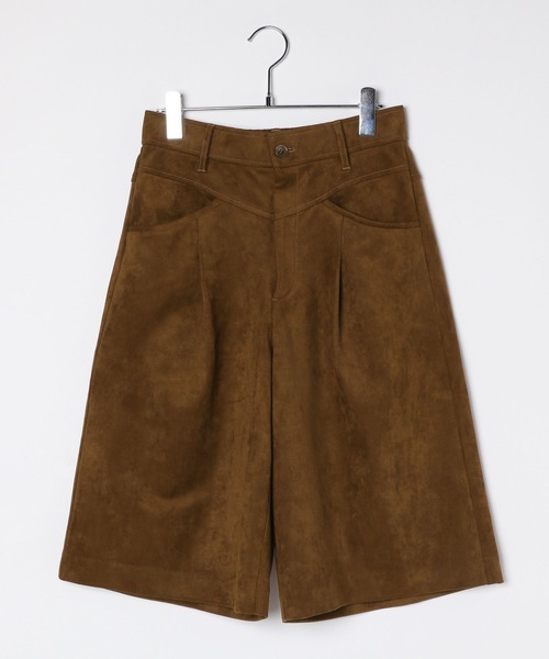BAYFLOW（ベイフロー）の「【EF(エフ)】フェイクスエードハーフパンツ（WOMEN）（その他パンツ・レディース・ブラウン・FREE）」の7枚目の写真