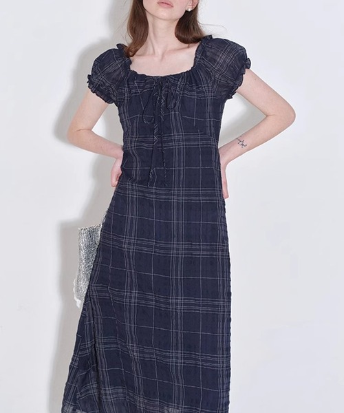 Fano Studios チェックワンピース 94095166b_b_06_500.jpg