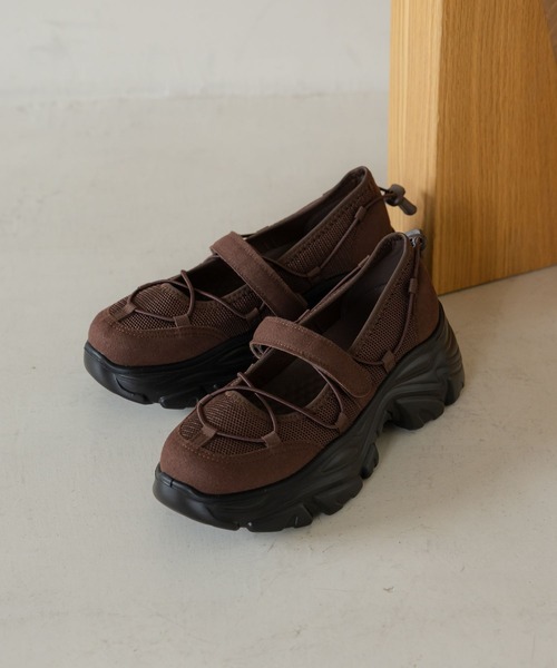 セール】レースアップバレエスニーカー 570526（スニーカー）｜LOWRYS