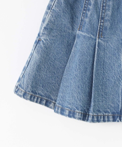 LOWRYS FARM（ローリーズファーム）の「デニムスカート　571975（スカート・キッズ・ブルー系その他/ブラック/ブルー・110cm/120cm/130cm/140cm/150cm）」の12枚目の写真