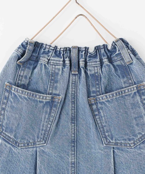 LOWRYS FARM（ローリーズファーム）の「デニムスカート　571975（スカート・キッズ・ブルー系その他/ブラック/ブルー・110cm/120cm/130cm/140cm/150cm）」の7枚目の写真