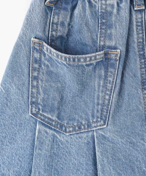 LOWRYS FARM（ローリーズファーム）の「デニムスカート　571975（スカート・キッズ・ブルー系その他/ブラック/ブルー・110cm/120cm/130cm/140cm/150cm）」の6枚目の写真