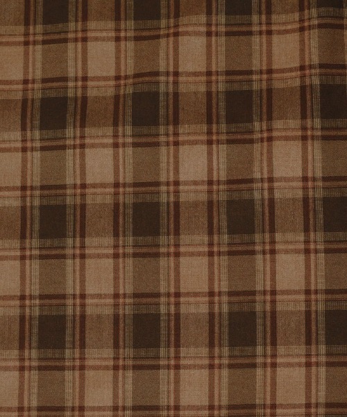 flower（フラワー）の「クラシックチェックスカート（スカート・レディース・レッド/ブラウン・FREE）」の21枚目の写真