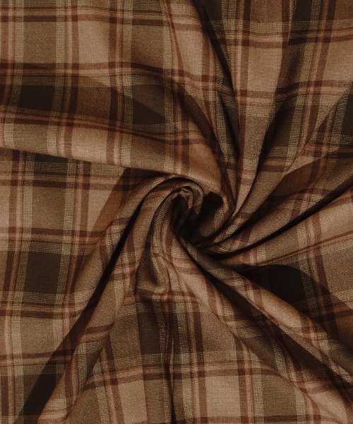 flower（フラワー）の「クラシックチェックスカート（スカート・レディース・レッド/ブラウン・FREE）」の22枚目の写真