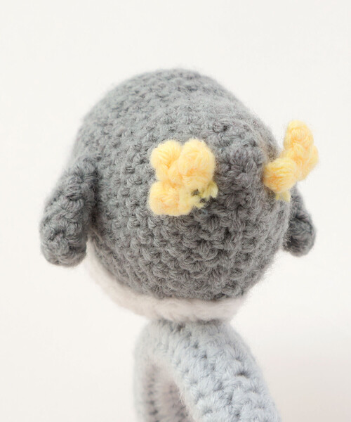 SLAP SLIP BABY(スラップスリップベビー)の「【お揃い】アニマルクマウサギペンギン恐竜すやすやモチーフ編みぐるみ木製歯がためベビー(その他ベビー用品・キッズ・グレー/ピンク/グリーン/ベージュ・FREE)」の13枚目の写真