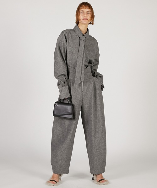 PRANK PROJECT（プランクプロジェクト）の「ハイウエストパンツ / High-waisted pants（その他パンツ・レディース・ブラック/ホワイト/グレー・38/36）」の13枚目の写真