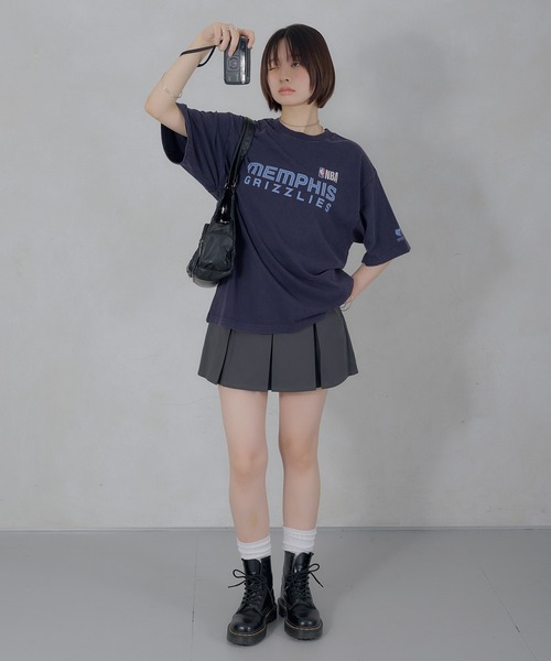 Perushu（ペルーシュ）の「Perushu／NBA チームロゴTシャツ（Tシャツ/カットソー・メンズ・ボルドー/ネイビー/ブラウン/ブラック/ダークブルー/ブラック系・SMALL/MEDIUM/LARGE）」の10枚目の写真