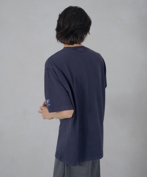 Perushu（ペルーシュ）の「Perushu／NBA チームロゴTシャツ（Tシャツ/カットソー・メンズ・ボルドー/ネイビー/ブラウン/ブラック/ダークブルー/ブラック系・SMALL/MEDIUM/LARGE）」の13枚目の写真