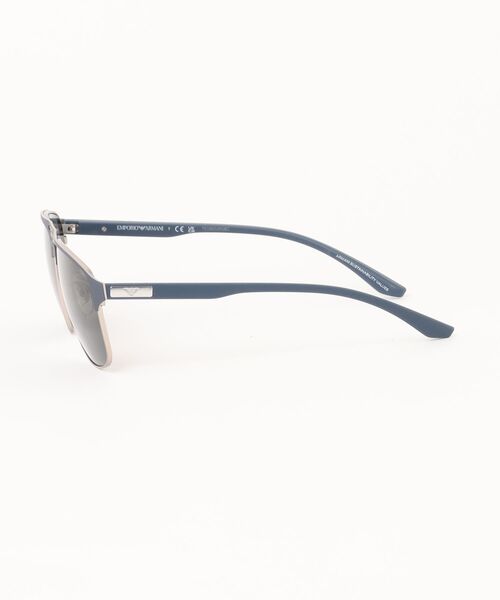 EMPORIO ARMANI(エンポリオアルマーニ)の「【EMPORIO ARMANI/エンポリオアルマーニ】ティアドロップ サングラス EA2144 336887(サングラス・メンズ・ブルー・FREE)」の4枚目の写真