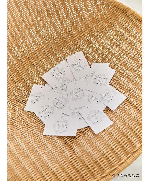 Samansa Mos2 blue（サマンサモスモスブルー）の「COJI-COJI/シアートート（ハンドバッグ・レディース・ネイビー/オフホワイト・F）」の21枚目の写真