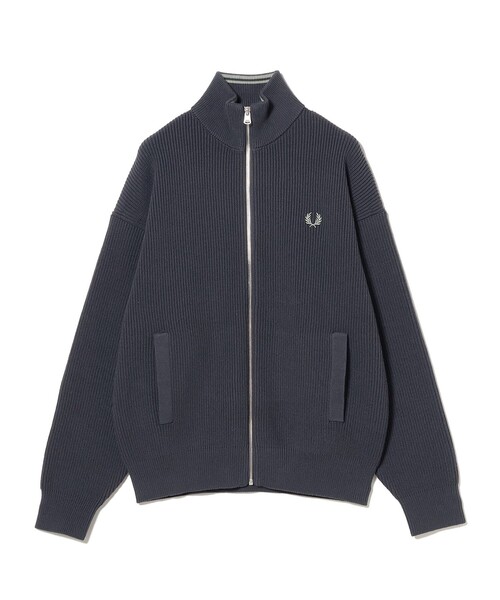 別注】FRED PERRY / ドライバーズニット（カーディガン/ボレロ）｜FRED