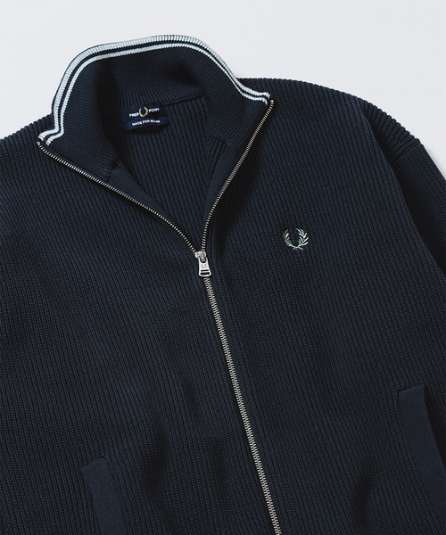 別注】FRED PERRY / ジップ カーディガン（カーディガン/ボレロ