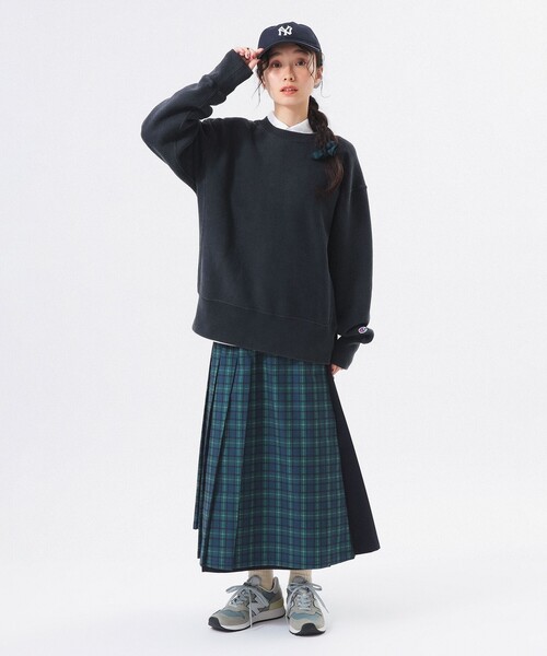 Champion(チャンピオン)の「【1/15再値下げ】【別注】Champion / バックプリント リバースウィーブ(R) クルー スウェット(スウェット・レディース・ダークグリーン/ブラック・SMALL/X-SMALL)」の21枚目の写真