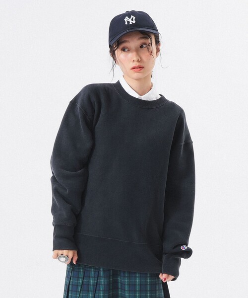 別注】Champion / バックプリント リバースウィーブ(R) クルー