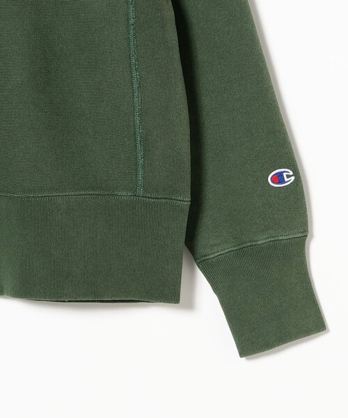Champion(チャンピオン)の「【1/15再値下げ】【別注】Champion / バックプリント リバースウィーブ(R) クルー スウェット(スウェット・レディース・ダークグリーン/ブラック・SMALL/X-SMALL)」の16枚目の写真