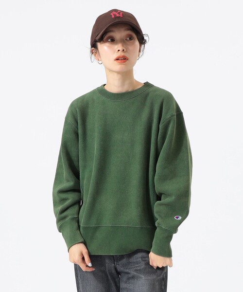 別注】Champion / バックプリント リバースウィーブ(R) クルー