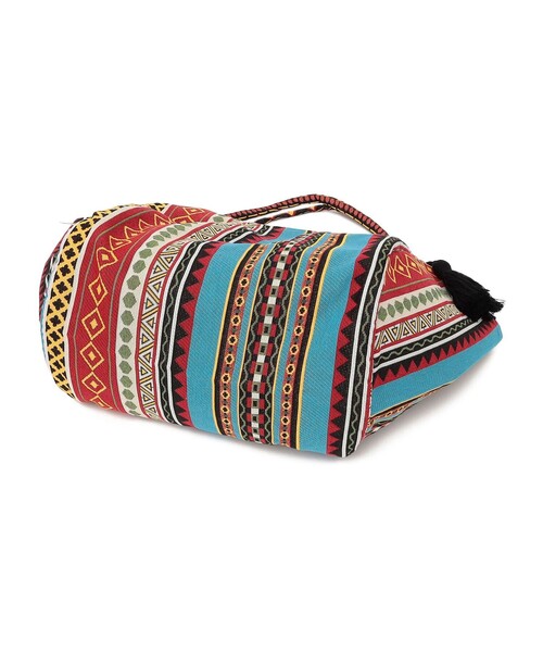 SHIPS(シップス)の「KHIPU:DOUBLE FACED BAG(トートバッグ・レディース・ライトグリーン/ライトブルー・ONE SIZE)」の7枚目の写真