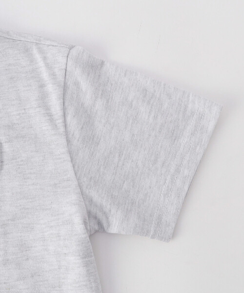 COMME CA ISM(コムサイズム)の「エンボス プリント Tシャツ(Tシャツ/カットソー・キッズ・ブラック/サックスブルー/ライトグレー・120cm/110cm/100cm/150cm/140cm/130cm)」の5枚目の写真
