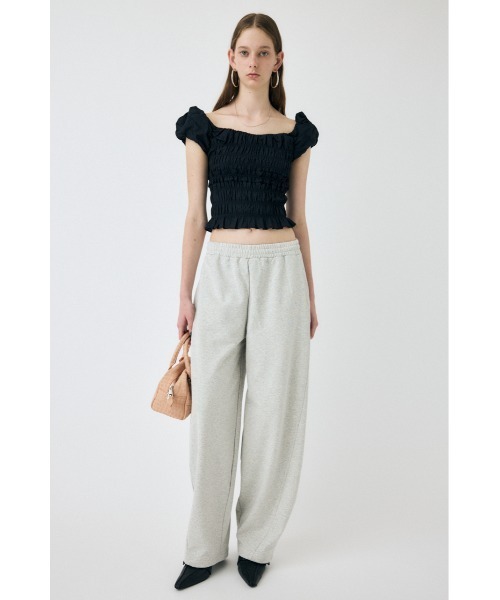 MOUSSY(マウジー)の「【EC・一部店舗限定】GATHER ブラウス(シャツ/ブラウス・レディース・ホワイト/ブラック・FREE)」の4枚目の写真