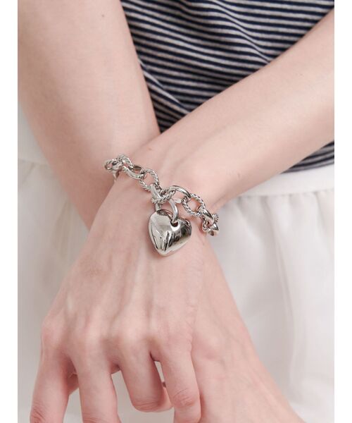 ハートモチーフブレスレット（ブレスレット）｜jouetie（ジュエティ