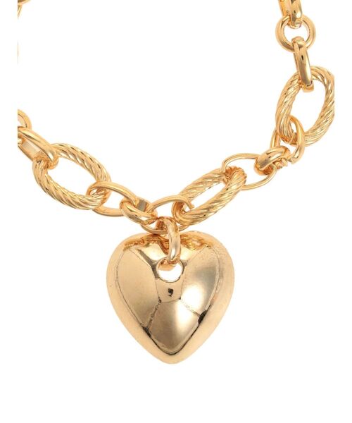 jouetie（ジュエティ）の「ハートモチーフブレスレット（ブレスレット・レディース・ゴールド/シルバー・FREE）」の4枚目の写真