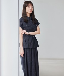 Andemiu（アンデミュウ）の「シャツセットアップ582104（シャツワンピース）」