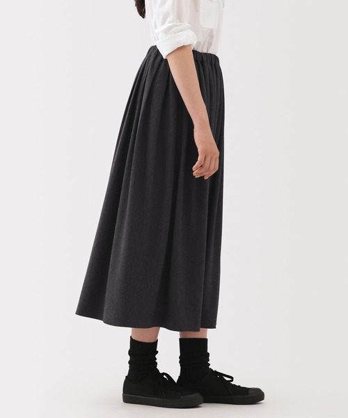 MUJI Labo〕婦人 ジャージープリーツスカート（スカート）｜MUJI
