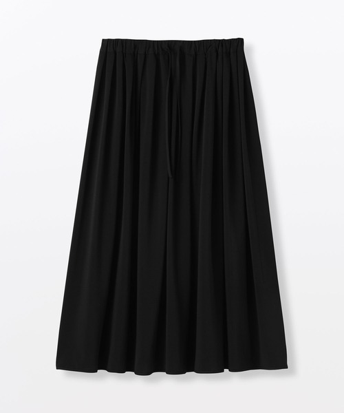 MUJI Labo（ムジラボ）の「〔MUJI Labo〕婦人　ジャージープリーツスカート（スカート・レディース・ブラック/チャコールグレー/ネイビー・S/M/L/XL）」の10枚目の写真