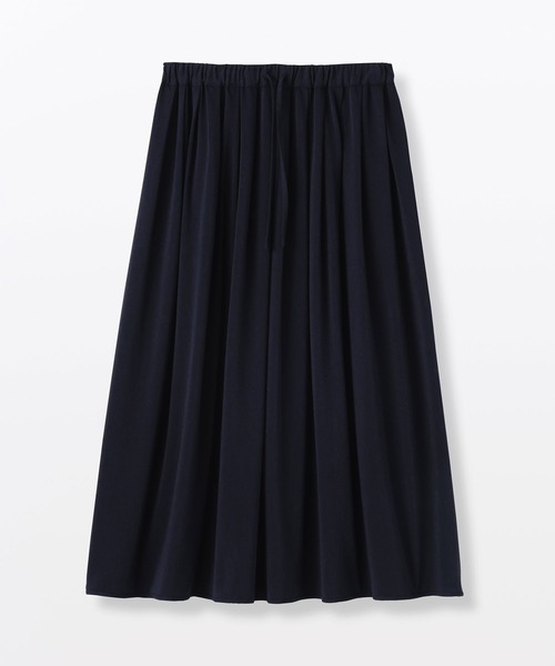 MUJI Labo（ムジラボ）の「〔MUJI Labo〕婦人　ジャージープリーツスカート（スカート・レディース・ブラック/チャコールグレー/ネイビー・S/M/L/XL）」の18枚目の写真