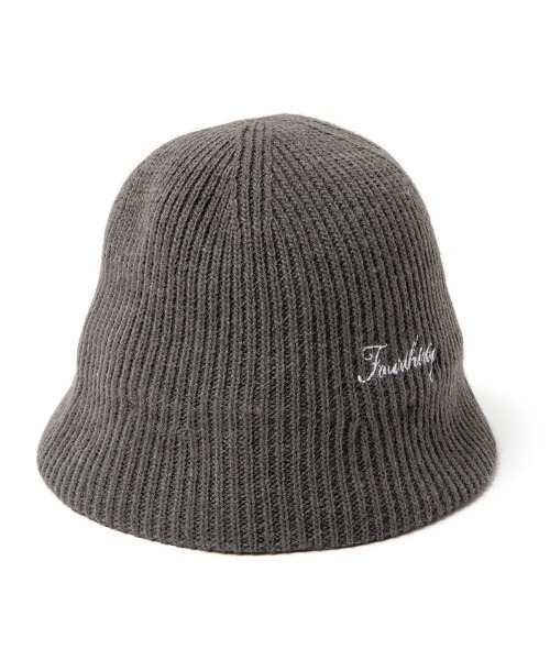 430（フォーサーティ）の「mko13031-NRW KNIT HAT ニットハット(25-160)（ハット・メンズ・チャコールグレー/モカ/ブラック・FREE）」の4枚目の写真